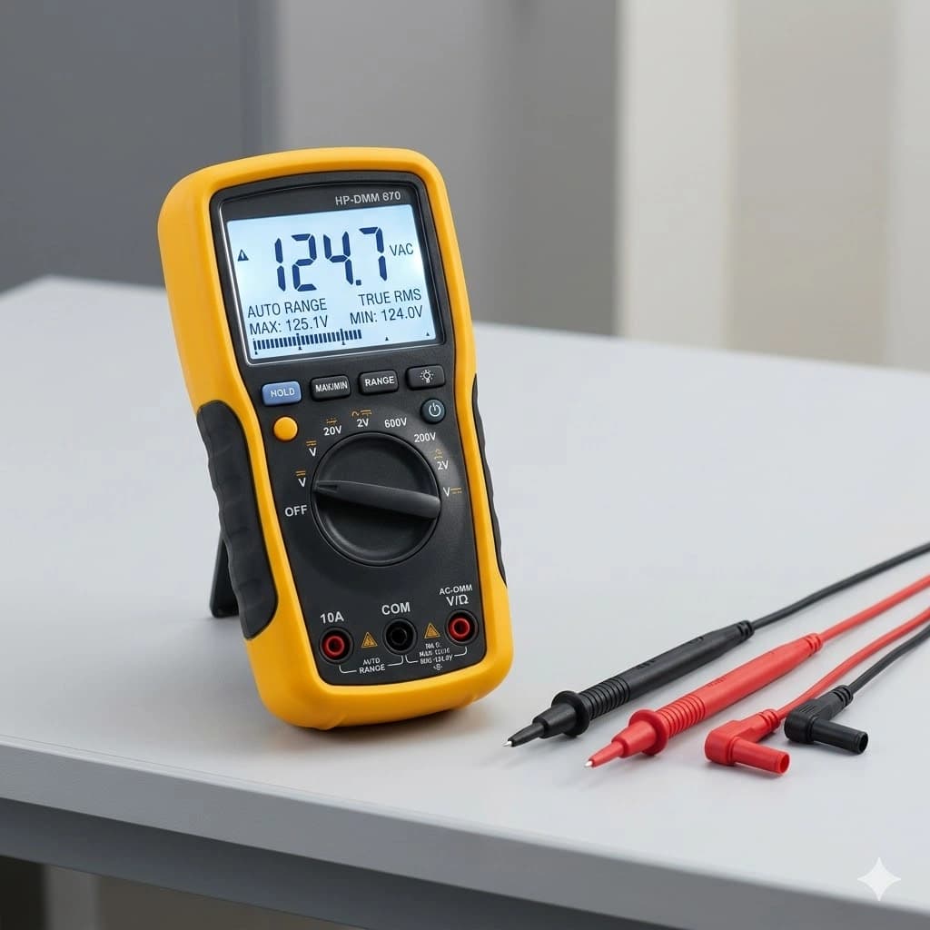 High Precision Auto-Ranging Digital Multimeter