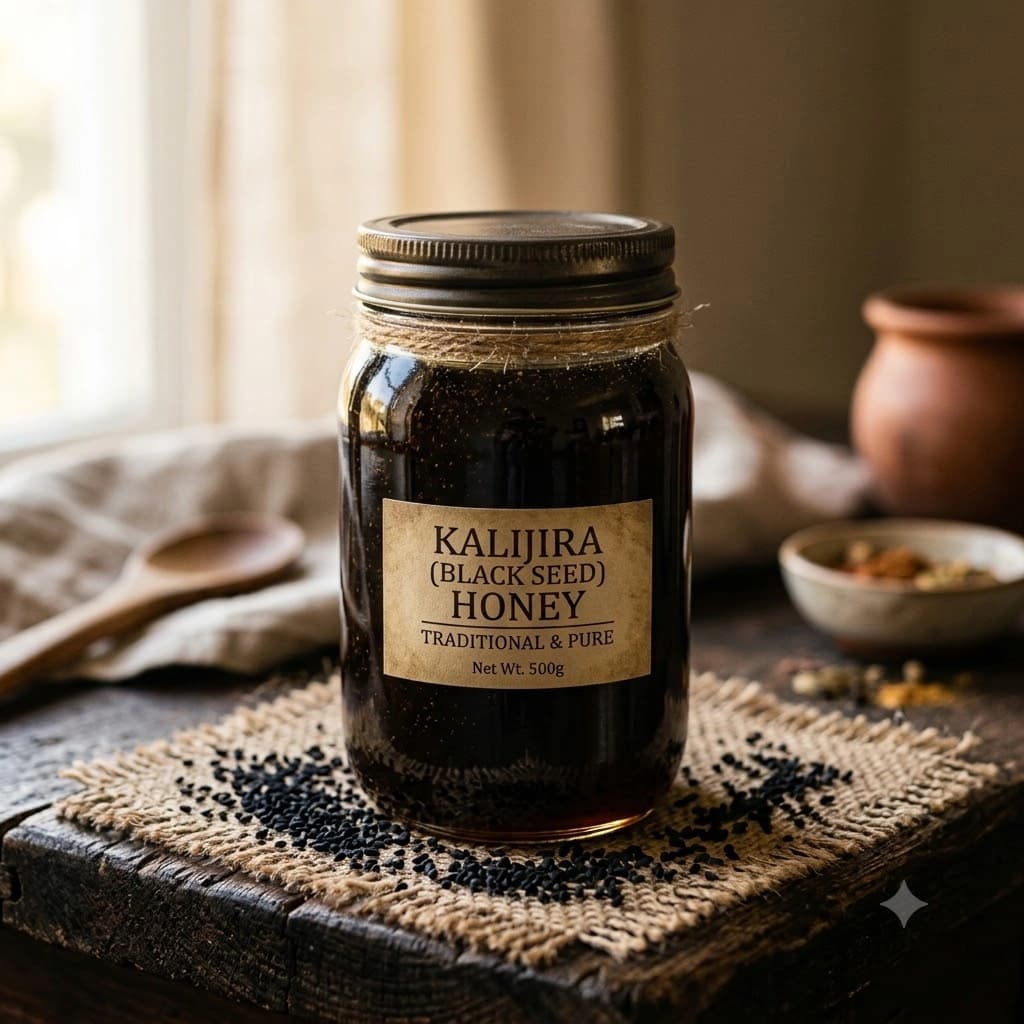 Natural Sundarban Kalijira Flower Honey (500g)